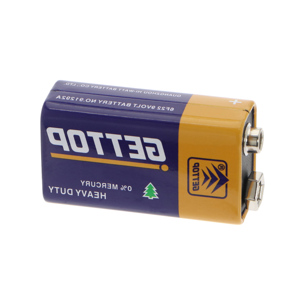 9V GETTOP Battery non-rechargeable