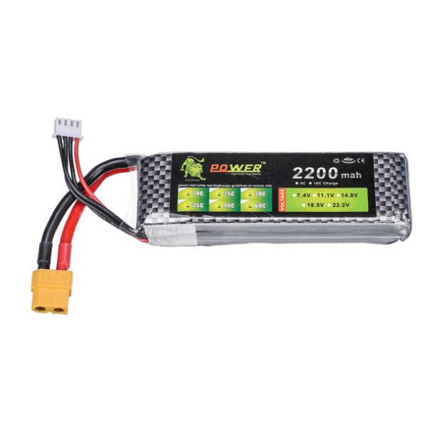 11.1 V 2200mAH Lipo Battery