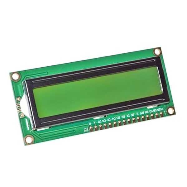 16x2 LCD display