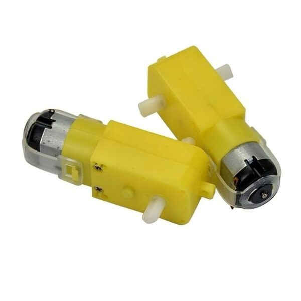 Double Shaft TT Yellow Gear Motor