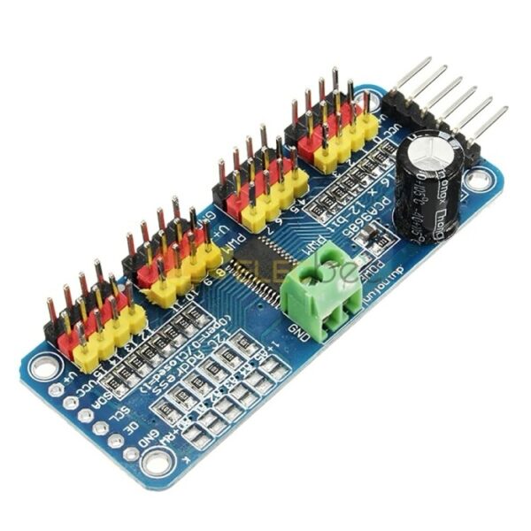 PCA9685 16 Channel PWM Servo Driver Module