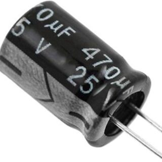 25V 470uF capacitor