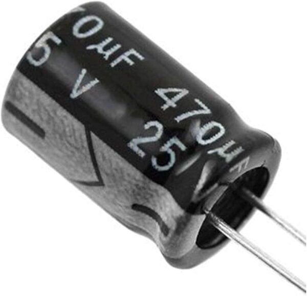 25V 470uF capacitor