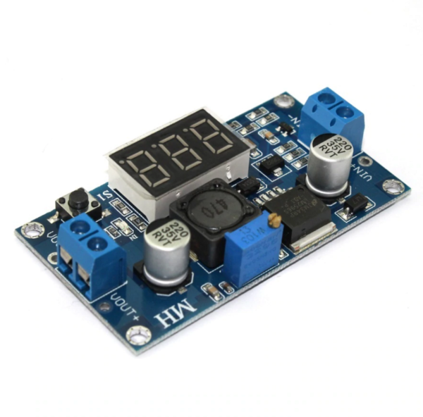 LM2596 DC Buck Step Down Power Converter Module with Display