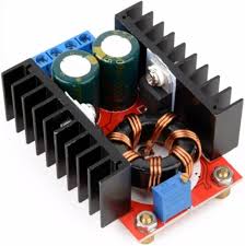 150W DC-DC Step-Up Boost Converter and Adjustable Power Supply Module (10-32V to 12-35V 6A)