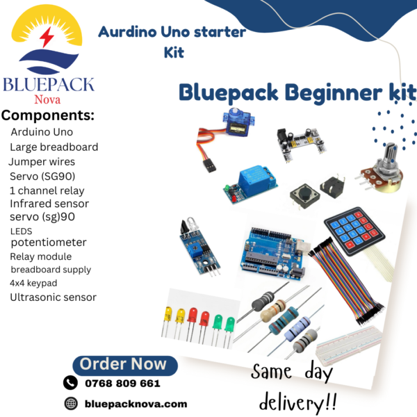 BLUEPACK BEGINNER STARTER KIT- Arduino Starter Kit