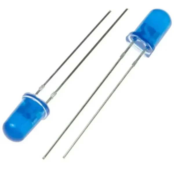 2 Pin 5MM LED Round Light Emitting Diode (Blue)