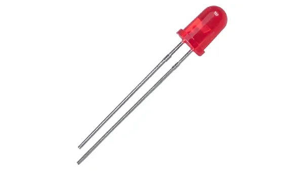 2 Pin 5MM LED Round Light Emitting Diode (Red)