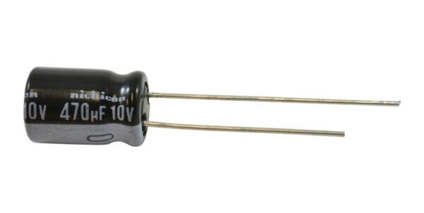 10V 470uF capacitor