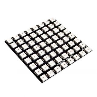 64 Bit WS2812 5050 RGB LED Lamp Panel Module