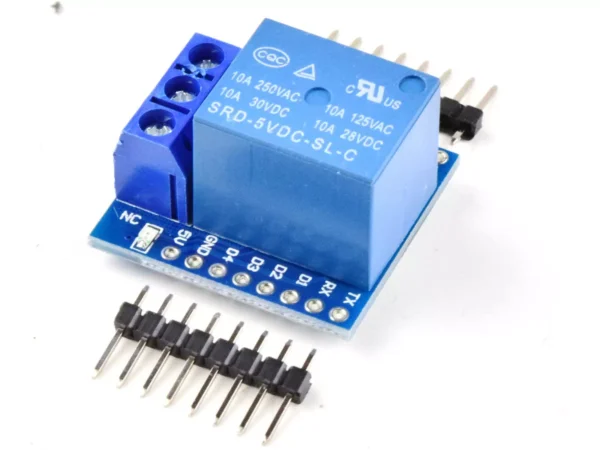 1 Channel Relay Module for D1 Mini