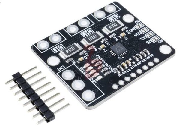MCU-3221 INA3221 3 Way I2C Output Current Power Monitor