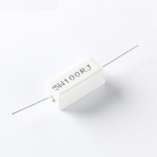 100 Ω cement resistor 5 W
