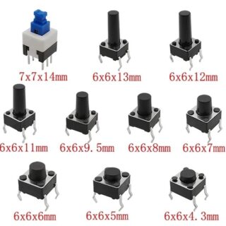 Tactile push buttons